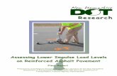 Research - NH.gov...Assessing Lower Impulse Load Levels on Reinforced Asphalt Pavement Lynette A. Barna U.S. Army Engineer Research and Development Center Cold Regions Research and