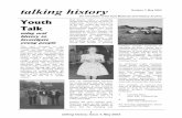 talking history Number 7: May 2003 the newsletter of the ...East Midlands Oral History Archive Project Manager, Cynthia Brown, recently gave a presentation on the work of the Archive