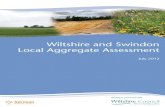 Wiltshire and Swindon Local Aggregate Assessmentprincipal mineral types worked today include: - sand, gravel, clay, chalk, limestone and sandstone in varying quantities. Their occurrence