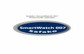 Safako SmartWatch 007 Használati utasítás - Webpage Builder · beléphetünk a menübe, vagy azon belül továbblépésre is használhatjuk (pl. egy szám beütésekor hívást