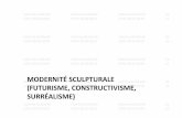 MODERNITÉ SCULPTURALE (FUTURISME, CONSTRUCTIVISME ...sabrinadubbeld.com/wp-content/uploads/ressources/ppt_modernte... · Alexander Calder(1898 -1976) Mobile sur deux plans 1962 Tôle