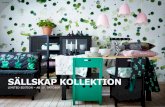 SÄLLSKAP KOLLEKTION - IKEA · 2016-10-04 · Design: Mikael Warnhammar. 120×54 cm, 76 cm hoch. Schwarz 003.363.28 PE598923 SÄLLSKAP Wandschrank CHF 49.95/St. Mit 2 versetzbaren
