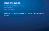 Sophos Endpoint for Windows · 它可以識別惡意軟體和可能不需要的應用程式，而無 需使用簽章。 即時掃描 即時掃描在使用者嘗試存取項目時對其進行掃描，但在確認其安全之前會拒絕存取。您可以選擇：