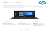 HP Notebook 15-db1169ur · Время работы аккумулятора при тестировании MobileMark 14 в Windows 10 зависит от различных факторов,
