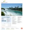 Niagara Falls Toronto et Niagara - Voyages Arc-en-Ciel · 2020-01-27 · • Tour de ville de Niagara Falls. Repas inclus : PD/S J 3 Niagara Falls • Représentation au cinéma IMAX