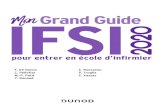 Mon Grand Guide IFSI 2020 - Dunod · Comment fonctionne 1 Parcoursup Parcoursup est la plateforme qui va gérer vos demandes d’inscription en fonction des places disponibles dans