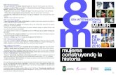 mujeres construyendo la historia · CEIP “Manuel García Izquierdo” - Por cursos se trabajarán mujeres relevantes en distintos ámbitos: escritoras de cuentos en Infantil, mujeres