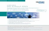 BME Der Einkauf 2025 HM - eine starke Gemeinschaft für ... · Digitale Tools zur Minimierung der Risiken in der ... Unsere Top-Referenten aus Konzernen und KMU: Airbus Operations