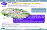 Projet urbain Centre-ville Segré - Anjou Loire Territoire · Projet urbain Centre-ville Segré 2017 2030 HABITAT Le centre-ville de Segré accueille actuellement 8 % de la population