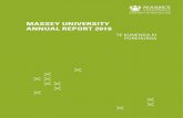 MASSEY UNIVERSITY ANNUAL REPORT 2018 Massey... · Massey University Annual Report 2018 Sandy Adsett was conferred with an honorary Doctor of Fine Arts in recognition of his work as