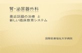 最近話題の治療 と 新しい臨床教育システムhpnetwork.iuhw.ac.jp/kenshu/program/pdf/kokufuku... · 前立腺肥大症 ﾚｰｻﾞｰ核出術 (holep) . 尿路結石治療