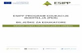 ESIPP Program edukacije roditelja (PER) CROesipp.eu/wp-content/uploads/2018/11/ESIPP-Program... · može biti jednako važna za njih kao i slušni aparat za osobu s oštećenjem sluha.