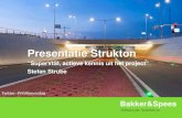 Presentatie Strukton - Bakker&Spees · 2016-04-15 · Presentatie Strukton “SuperVISI, actieve kennis uit het project” Stefan Strube . Twitter: #VISIKennisdag . Stefan Strube