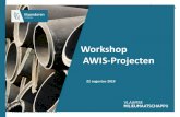 Workshop AWIS-projecten - Vlaamse Milieumaatschappij · AWIS-Projecten: huidige stand van zaken online applicatie. Vervolgtraject: korte termijn. Opmaak programma Afhandeling IBA-projecten