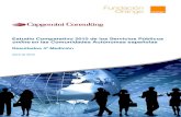 Estudio Comparativo 2010 de los Servicios Públicos online ... · Fundación Orange con la colaboración de Capgemini Consulting sobre el grado de cumplimiento de la Ley 11/2007 de