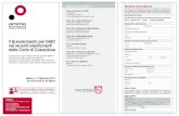 OPTIME Il licenziamento per GMO (SPA)Il licenziamento per GMO nei recenti orientamenti della Corte di Cassazione Milano, 17 febbraio 2017 AULA VIDEOCONFERENZA Referente Telefono Fax