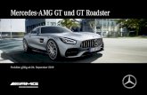Mercedes-AMG GT und GT Roadster · 2020-05-19 · Mercedes-AMG GT S/GT S Roadster: Horizontale Finnen in den seitlichen Lufteinlässe der Frontschürze in Silberchrom; 48,3/50,8 cm