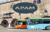bilancio di sostenibilità 2017 - APAM · 7 Siamo orgogliosi di presentare il primo bilancio di sostenibilità di APAM Esercizio Spa, un documento prezioso che segna un nuovo importante