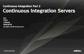 Continuous Integration Part 2 Continuous …pds17.egloos.com/.../18/2.Continuous_Integration_Servers.pdfContinuous Integration Servers 조영호 카페PJT팀 2008.09.01 youngho.cho@nhncorp.com