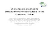 Challenges in diagnosing extrapulmonary tuberculosis in ... · •Tuberculosis (TB) is an airborne infectious disease caused by Mycobacterium tuberculosis. It most commonly affects