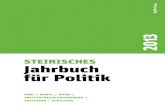 Steirisches Jahrbuch für Politik - Vandenhoeck & …...Grundlagen sowie wirtschaftliche Aspekte der Reform einerseits, politische Stellungnah-men von Gemeinde- und Städtebund, betroffenen