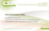 Klimasensible KMU · 2017-06-20 · Michelle Geigenmüller · Zentrum für Nachhaltigen Tourismus (ZENAT) · HNE Eberswalde Seite 1 Hochschule für nachhaltige Entwicklung Eberswalde