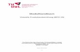 Modulhandbuch - Technische Hochschule OWL · 2020-04-30 · Modulhandbuch Fachbereich Maschinenbau und Mechatronik, TH-OWL Modulhandbuch Virtuelle Produktentwicklung (BPO 20) Technische