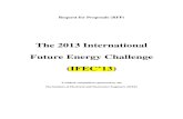 The 2013 International Future Energy Challenge (IFEC · IFEC´13 - The 2013 International Future Energy Challenge IFEC´13 - The 2013 International Future Energy Challenge 4 panel