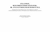 ISLAM, KEINDONESIAAN, & POSTMODERNITASdigilib.iainkendari.ac.id/1616/1/Buku Islam, Keindonesiaan dan... · yang mengandaikan hiperealitas: dunia bayang-bayang, impersonal, dan kehidupan