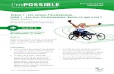 Thème 1 : Les valeurs Paralympiques Unité 1 : Les Jeux ... · des Jeux Paralympiques et des exploits extraordinaires des Para-athlètes. • Les élèves sont répartis en plusieurs
