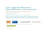 Les agricultures familiales innovent - ALIMENTERRE · nouveau mode de commercialisation mettant directement en contact les agriculteurs situés à proximité de la métropole et les