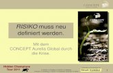 RISIKO muss neu definiert werden. › service › CONCEPT-HCT_2011.pdf · 31.08.2011 in Frankfurt, 07.09.2011 in München 3 14.09.2011 in Hamburg, 21.09.2011 in Düsseldorf, 28.09.2011