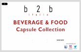 BEVERAGE & FOOD Capsule Collection - B2B Italia › wp-content › uploads › 2018 › 10 › ...Olio Laudemio e Bruschette L’olioLaudemio Cantagallo è un DOCG, prodotto dal primo