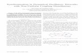 Synchronization in Dynamical Oscillatory Networks with Non ...nlab.ee.tokushima-u.ac.jp/nishio/Pub-Data/CONF/C595.pdf · The synchronization phenomena observed from coupled oscillators