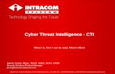 Cyber Threat Intelligence - CTI · Ανοιχτές Πηγές - Open Source Intelligence ... exchange cyber threat information for the detection, prevention, and mitigation of cyber