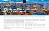 Doing Business in Thailand (2019) - RVO.nl · those entrepreneurs focusing on agri-food and horticulture, sustainability and transportation & logistics. Priority sectors . Agri-food