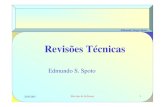 Revisões Técnicasricardo.aramos/disciplinas/ESI2009_2/Aula06.p… · codificação e teste Revisão de módulos Aprovar a finalização da implementação e teste das unidades;