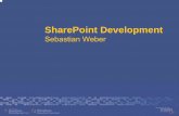 SharePoint Development - Sebastian Weberdownload.microsoft.com › ... › SP_2004_Weber_SharePointDevelopm…Entwicklungsumgebung Visual Studio .NET 2002/2003 SharePoint DLLs kopieren