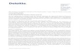 Deloitte. - Danske Bank... This document is an English translation of the Finnish auditor's report. Only the Finnish version of the report ß legally binding. AUDITOR'S REPORT To the