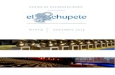 Estimados colaboradores, - El Chupete€¦ · Descripción Colaboración Patrocinio de Materiales Bolsas Festival 2.500 € Pulseras de acreditación 2.500 € Anuncio Programa (contraportada)