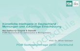 Künstliche Intelligenz in Deutschland - Meinungen und ......nein ja 0 25 50 75 100 [Anteile in Prozent], n=629, keine Angaben: n=3 Generation Generation Z (17-23 Jahre) Generation