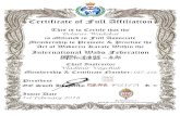 Certificate of Full Affiliation€¦ · Certificate of Full Affiliation This is to Certify that the Belarus Wadokai is affiliated in Full Associate Membership to Promote & Practise
