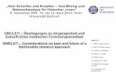 „Vom Schürfen und Knüpfen – Text Mining und Netzwerkanalyse …€¦ · A. Networks of credit markets in a rural region in 19th century (2005-2015) • Postel-Vinay 1997 and