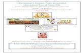 International E -Seminar: Paper presentation International ...Email: pulses -2016@fao.org International Year of Pulses -2016 The 68th UN General Assembly declared 2016 the International