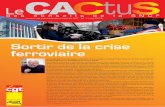 Le · Le CACTUS des Conseils de la SNCF 2 Même si c’est une première pour le GPF issu de la loi d’août 2014, groupe multinational à dominante privée l’arrêté des comptes