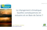 Le changement climatique : Quelles conséquences en ...€¦ · Plan de la présentation. 4 Les effets du changement climatique sur les forçages. 5 Le changement climatique est une
