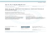 STATEMENT - FIC · Certificato no./Certificate No.: 147155-2013-AQ-ITA-ACCREDIA Data prima emissione/Initial date: 08 dicembre 2013 Validità:/Valid: 07 dicembre 2018 - 06 dicembre