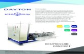 Brochure reciprocating compressors packs EN · 2019-11-01 · Dayton koneikot myy ja asentaa Suomessa Dayton Oy:n virallinen yhteistyökumppani, Kylmä-2000 Oy ... Brochure reciprocating
