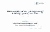Development of nZEB in China - UN ESCAP · 2016-12-15 · Changcheng Employee Tower Qingdao Eco-Park Demo Center Crystal School Taiyuan SME Imcubator Xinhua Office Shunda Gree nZEB