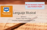   Lenguaje Musical - colegio-auroradechile.cl...Lenguaje Musical Semana 4 Profesor: Felipe Pérez Parra Consultas: musicaauroradechile@gmail.com Colegio Aurora de Chile Educación